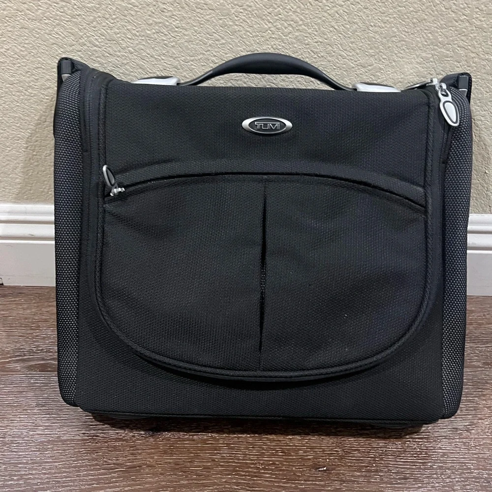 Tumi briefcase laptop Black Carry-On Bag